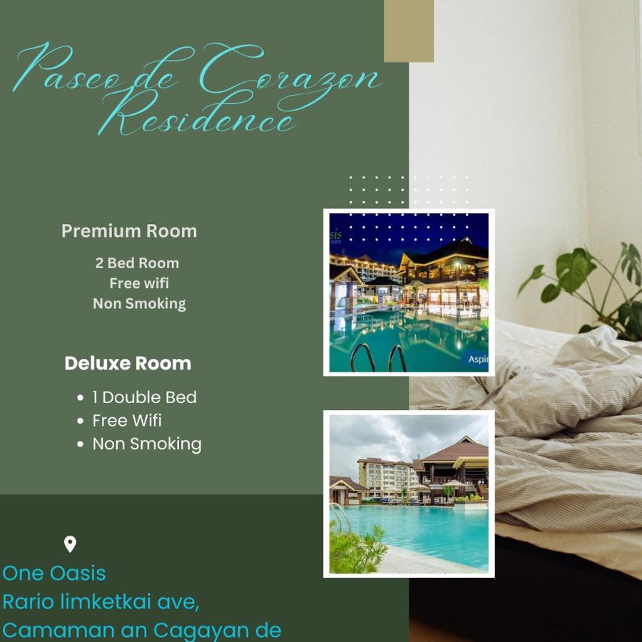 One Oasis By Paseo de Corazon Residence Cagayán de Oro Exterior foto